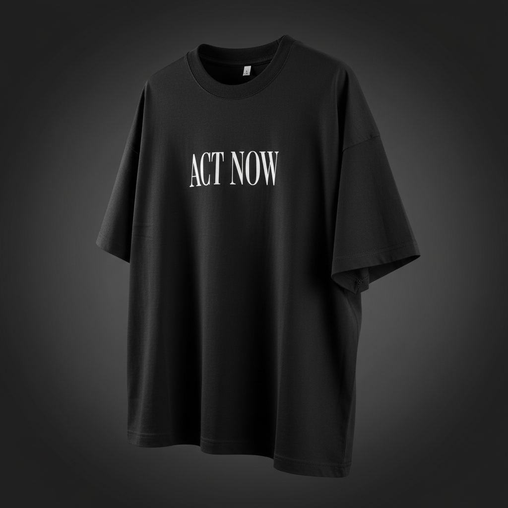 Act now Oversize T-shirt