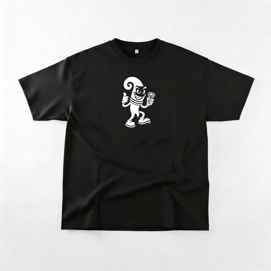 Oversized t-shirt El Basileo Black