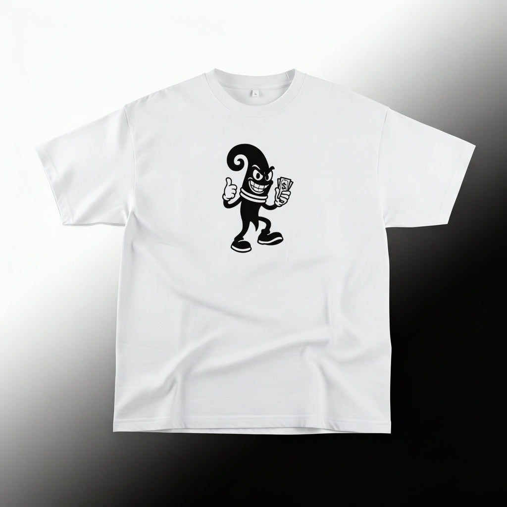 Oversized t-shirt El Basileo White